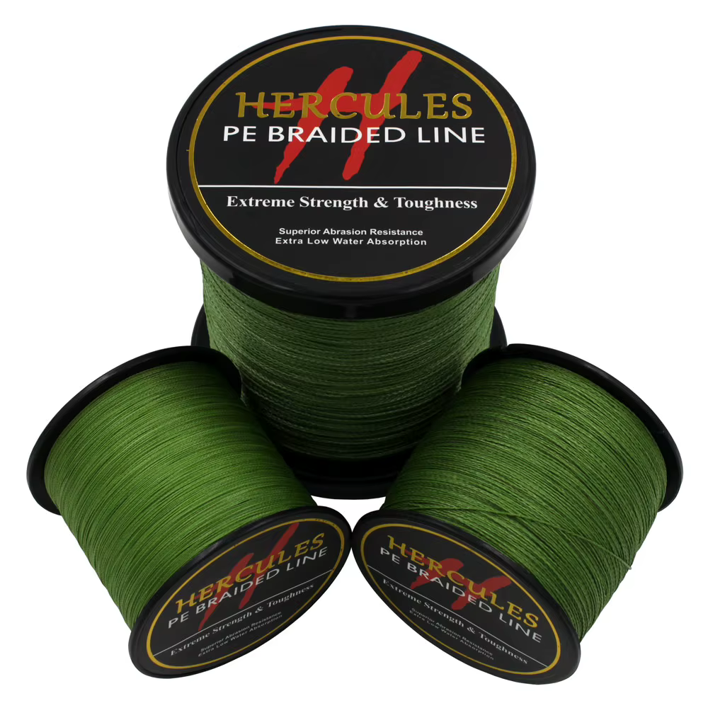 Hercules Sedal Trenzado PE 4 hebras – Fuerte para pesca marina - imagen 4