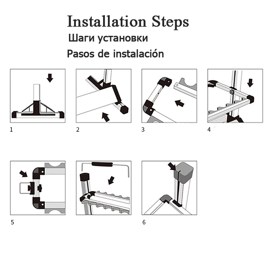 Soporte cañas pesca – Soporte fijo aluminio - imagen 2