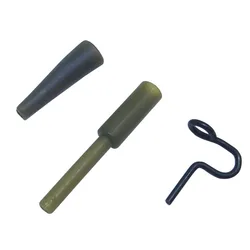 Clips de plomo seguro para aparejos carpa conector engarzado