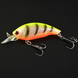 MNFT Crankbait 7,5 cm – Señuelo duro con ojos 3D y anzuelos