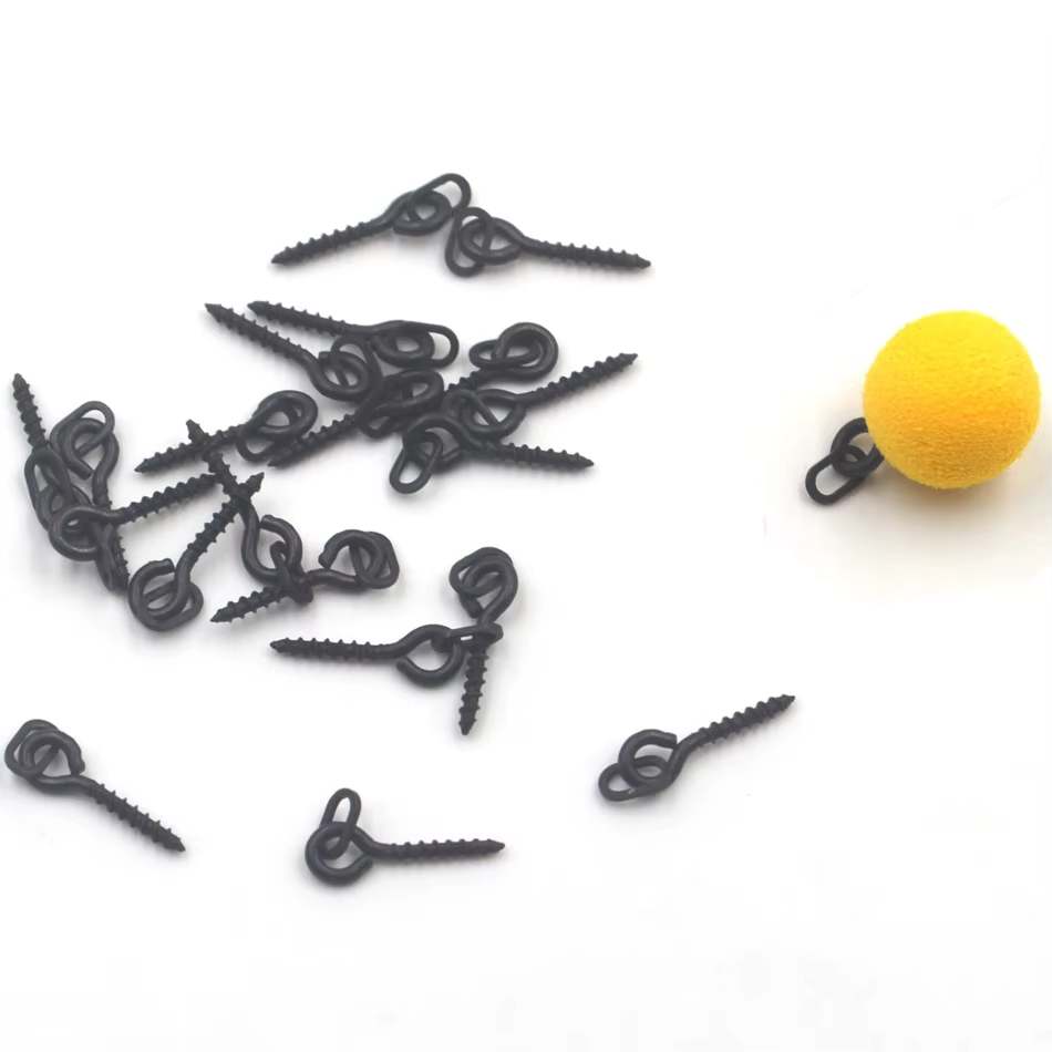 Tornillos de cebo MNFT negro mate – Anillo ovalado 4,5mm carpa - imagen 5