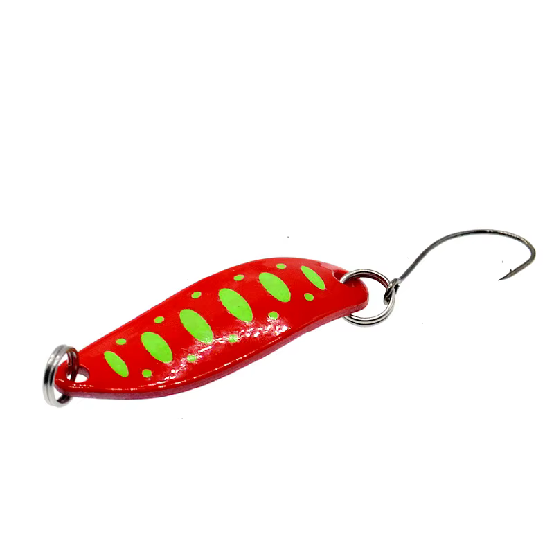 Señuelos spoon artificiales – Cucharas duras 3,5g con gancho único - imagen 5