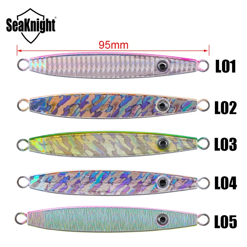 Cuchara metálica SeaKnight SK304 con ojos 3D para spinning - imagen 4