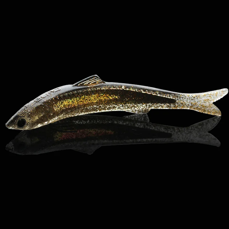 Señuelo vinilo de aluminio con ojos 3D para pesca de peces - imagen 5