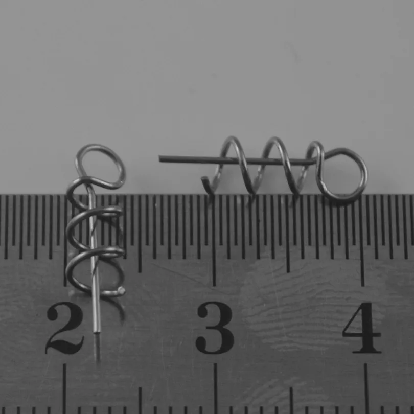 Secuencia de uso: inserción del pin en el cebo blando