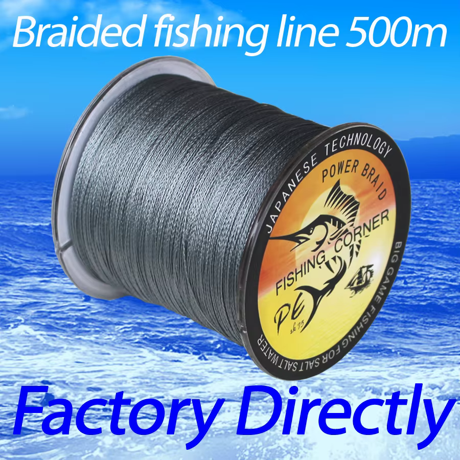 Línea trenzada japonesa PE de alta densidad ultrarresistente para pesca - imagen 3