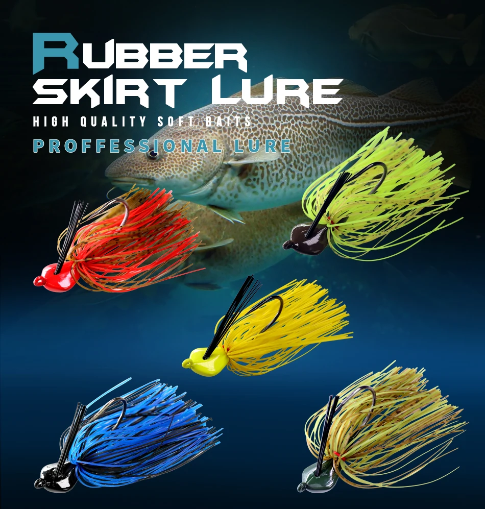 Plantilla THKFISH vista lateral mostrando el cuerpo y la falda de silicone