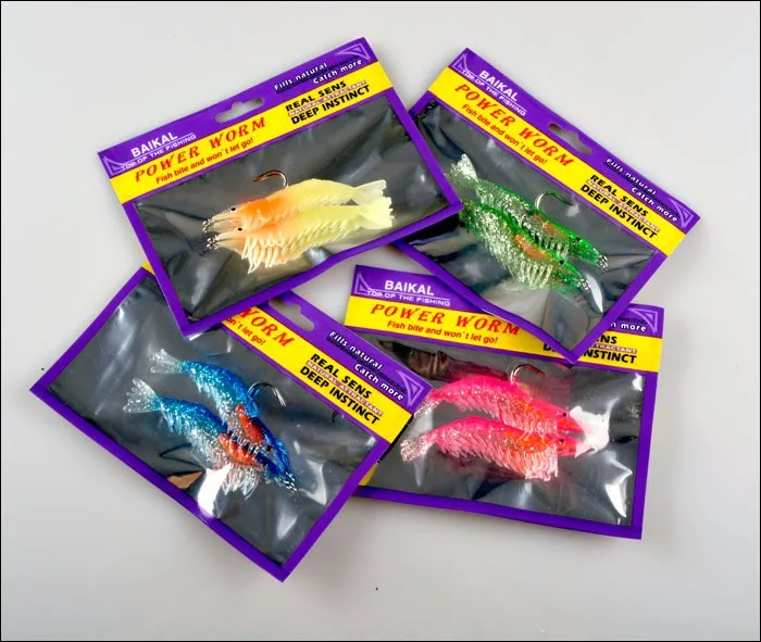 Señuelo WLDSLURE color glow para pesca nocturna