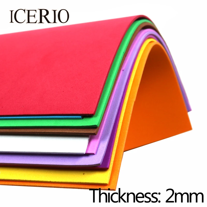 ICERIO Espuma EVA 2mm para atar moscas artificiales - imagen 2