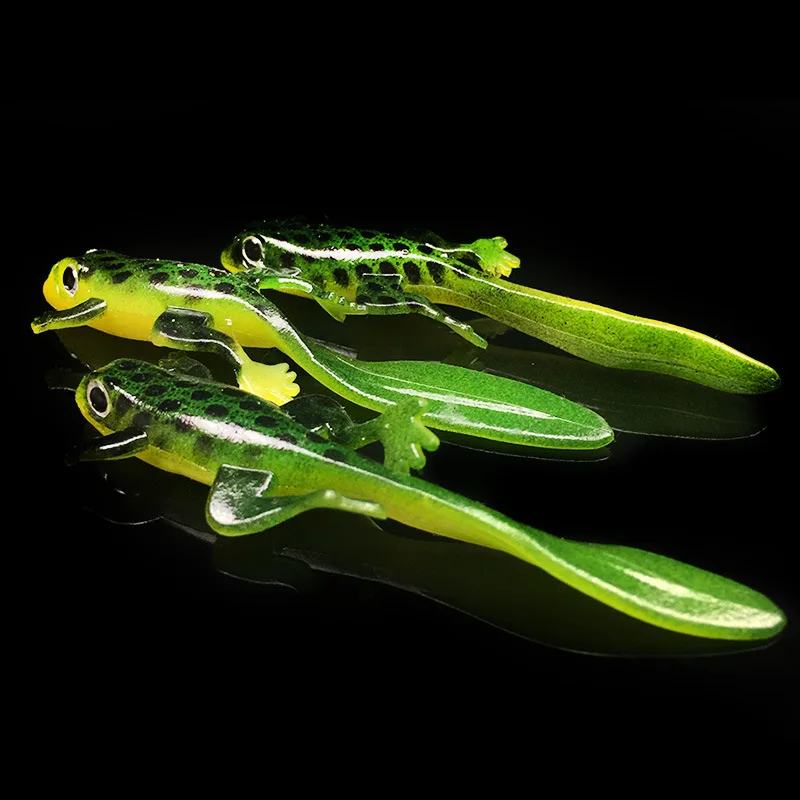 Salamandra Gigante – Señuelo lagarto blando para bass