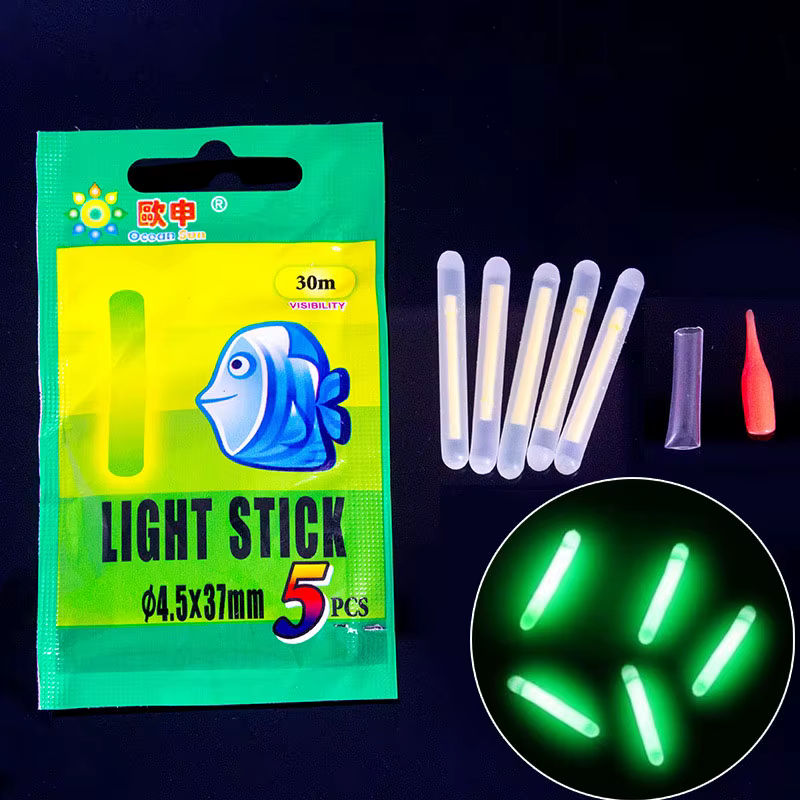 B267 Flotador de pesca nocturna con barra de luz química verde - imagen 2