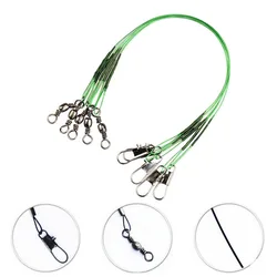 Leader giratorio de acero inoxidable para pesca – Alta resistencia
