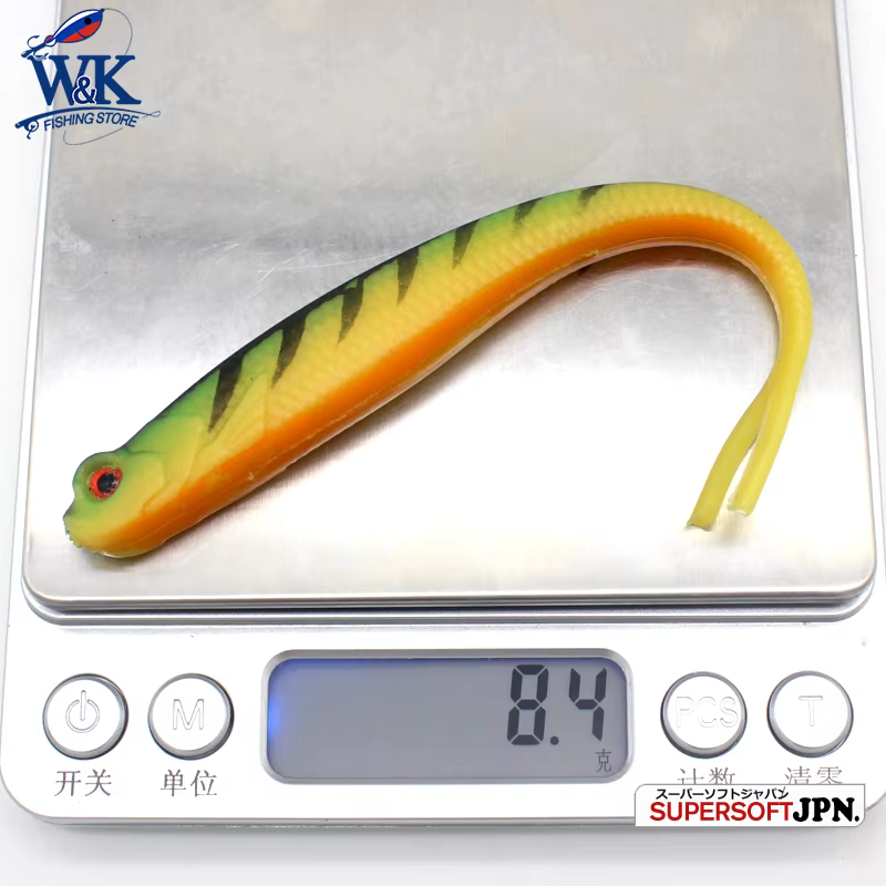 Señuelo blando 13 cm con cola de Pin y horquilla - imagen 4