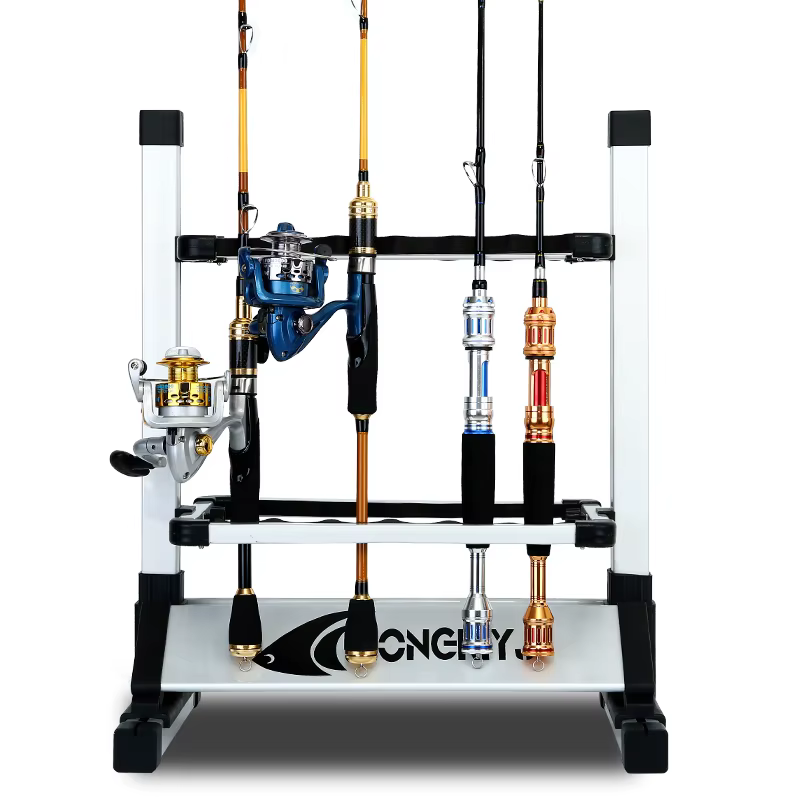 Organizador Cañas para Pesca con Soporte Aluminio - imagen 2
