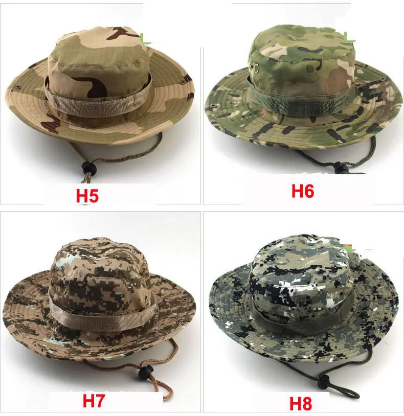 Sombrero boonie en uso activo