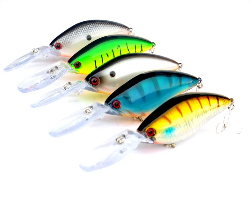 Crankbait WLDSLURE en acción