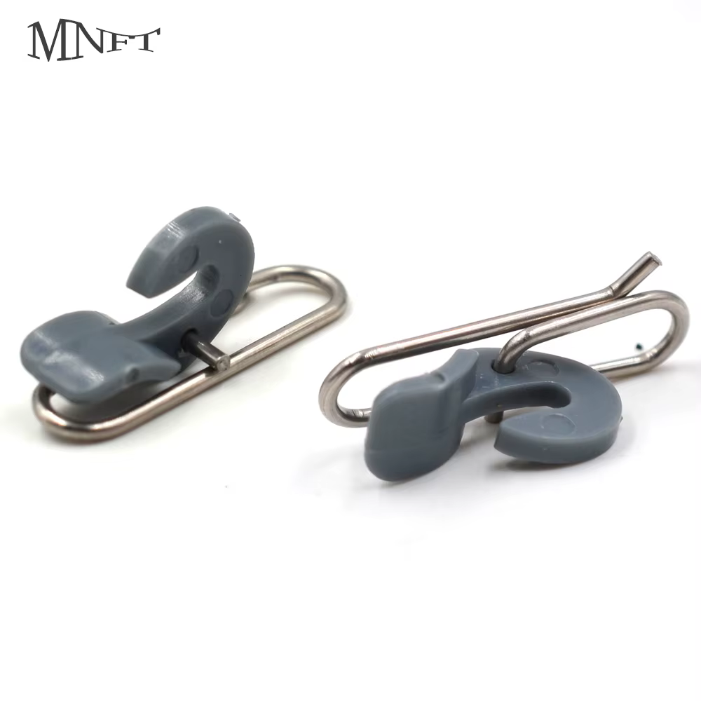 Clips de cebo de impacto MNFT – Acero inoxidable para pesca en mar