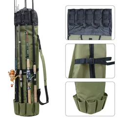 Bolsa de pesca Shaddock: estuche portátil para cañas y aparejos