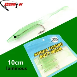 Sunmile Anguila 10 cm – Vinilo blando para depredadores