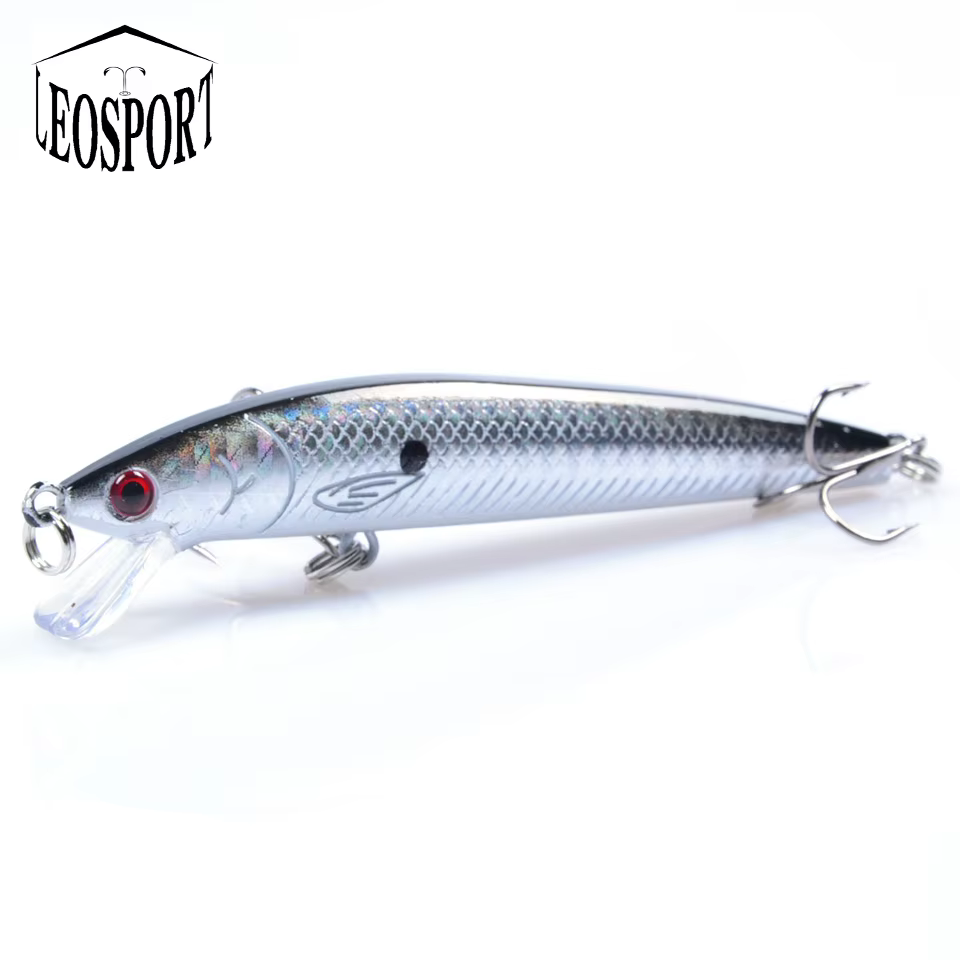 LEOSPORT Minnow Flotante 10cm – Señuelo superficie 8,5g