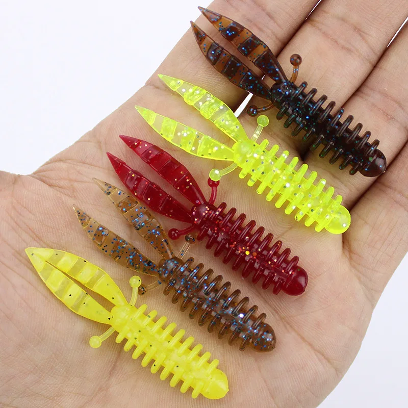 Popper Mini Camarón – Señuelo blando para spinning en costa
