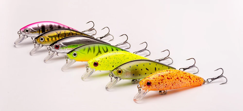 Señuelo minnow hundible vista lateral