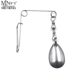 Señuelos VIB MNFT con soporte de acero inoxidable y lentejuelas