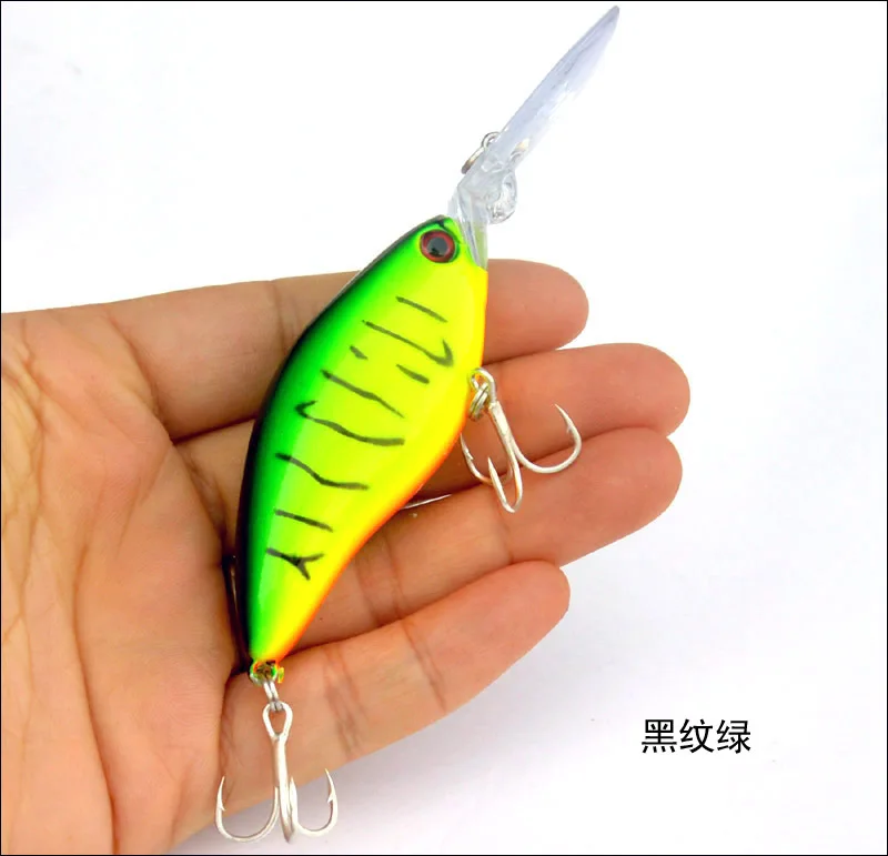 Crankbait WLDSLURE en primer plano