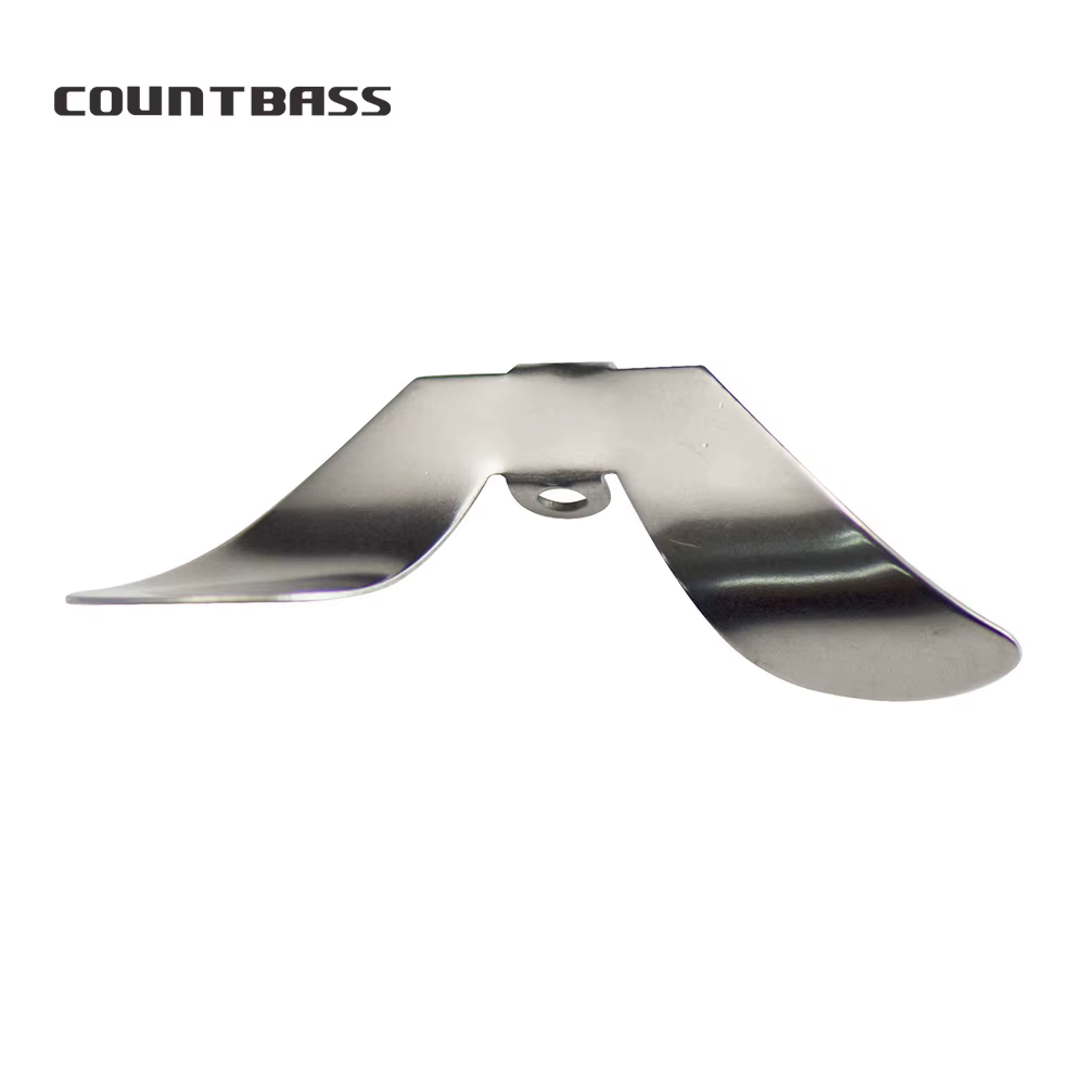 Countbass cuchillas giratorias para zumbador acero inoxidable