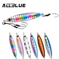 ALLBLUE Cuchara Slow Jig Fundida 10g y 15g para mar