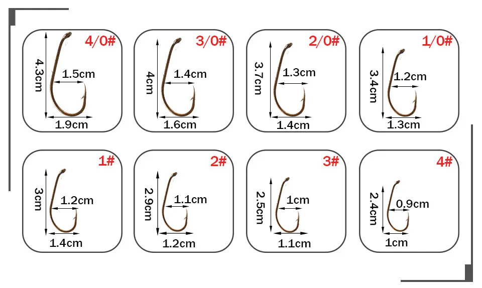 Diseño con púas del anzuelo