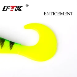 FTK Vinilo Lubina – cola 3D vibrante para jigging