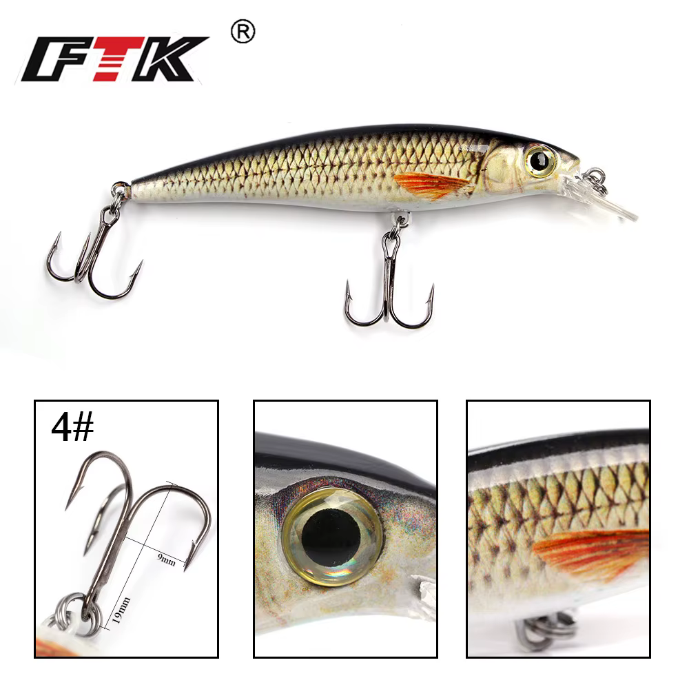 FTK Crankbait Ojos 3D para Pececillos - imagen 2