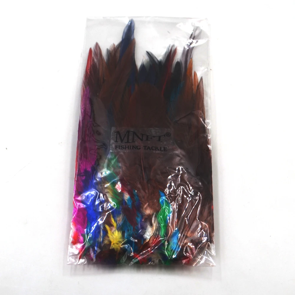 Hackle faisán natural teñido para atado moscas - imagen 2