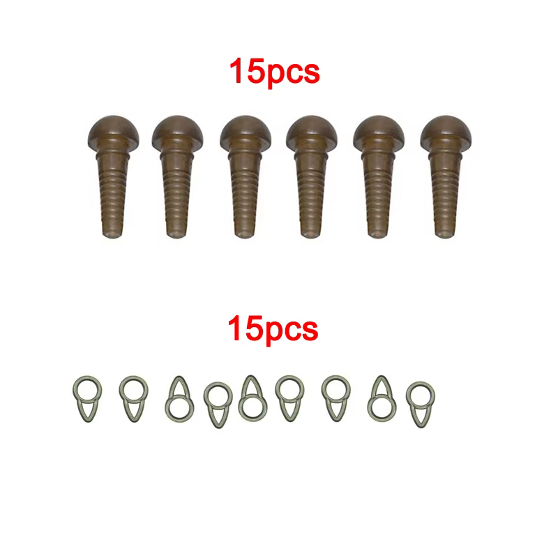Clips de plomo de seguridad y fundas para carpfishing - imagen 3