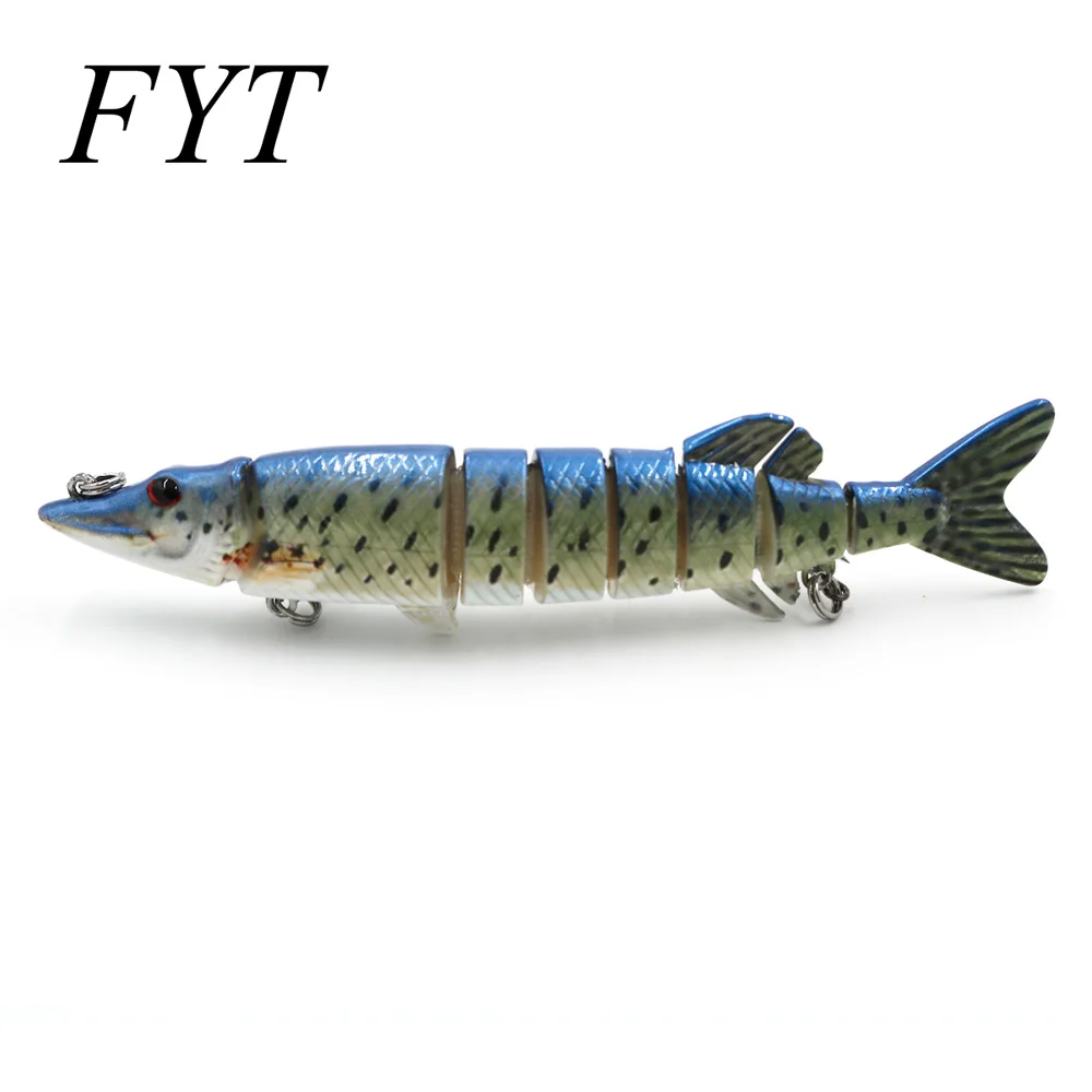 Señuelo Wobbler para Lucio Swimbait Articulado ZX801 - imagen 5