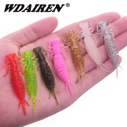 Vinilo Wobbler 55mm – Señuelo blando para lubina y carpa con olor a sal