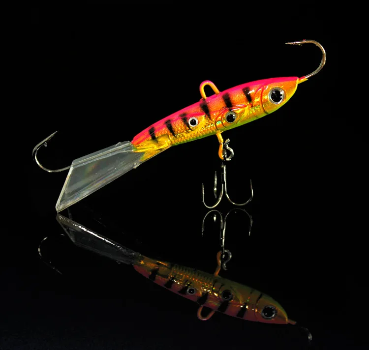 Mini jig de equilibrio metal para pesca en hielo – anzuelo - imagen 3