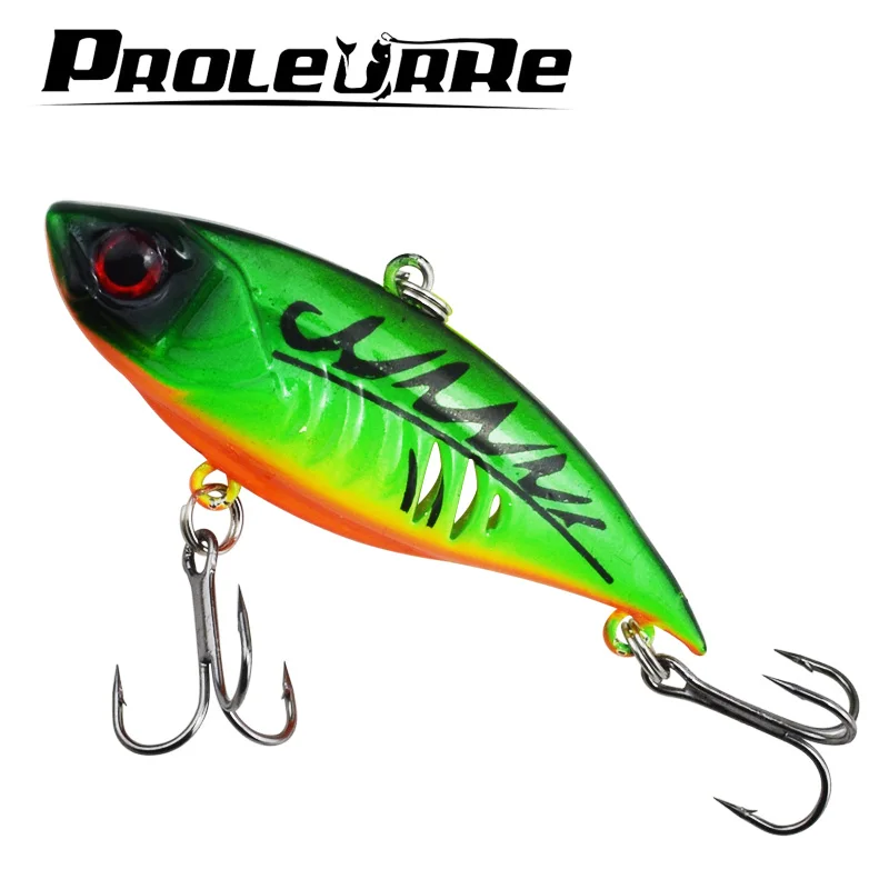 Wobler hundido con ojos 3D y acabado láser para pesca invernal - imagen 2