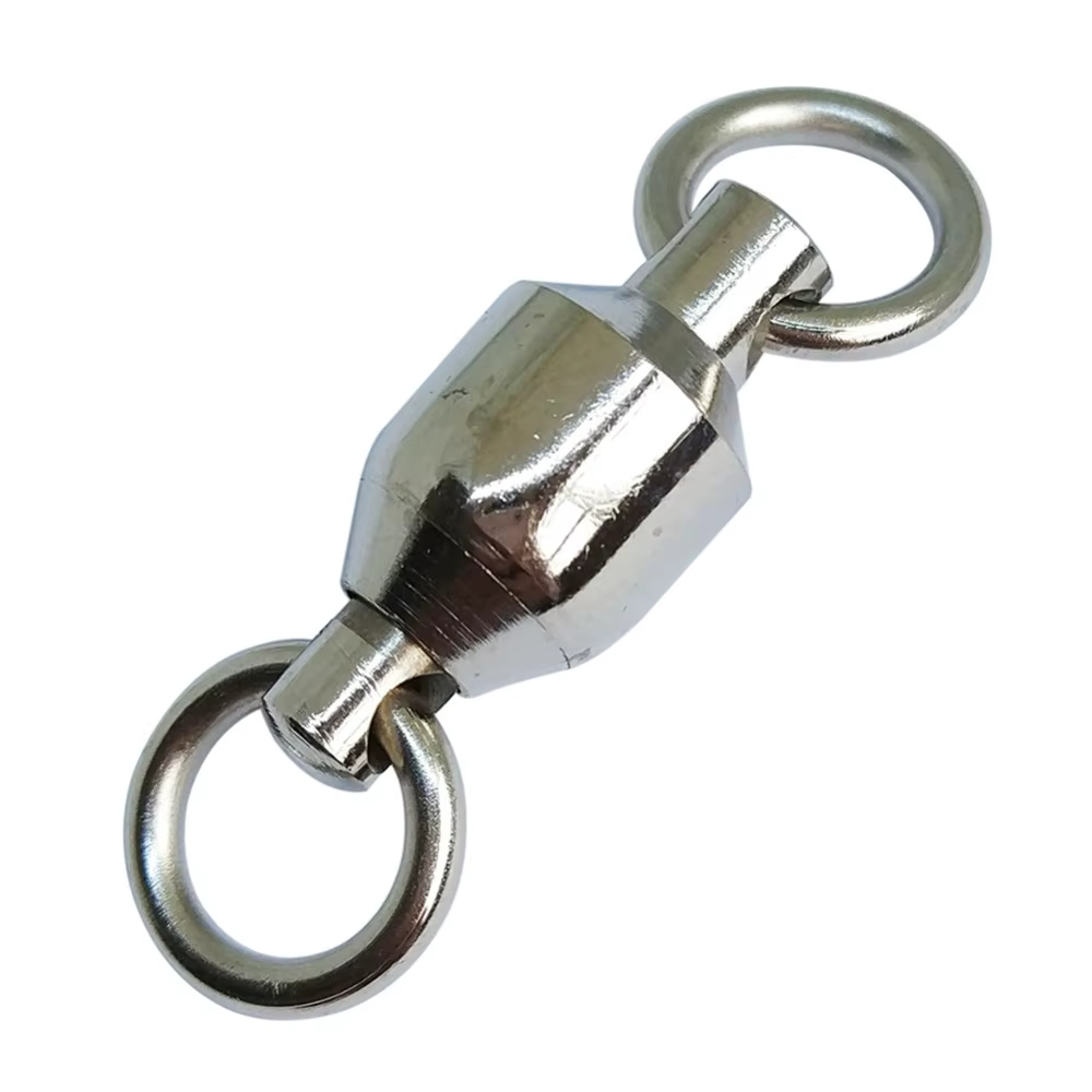 Giratorio con rodamientos de acero inoxidable para pesca en mar