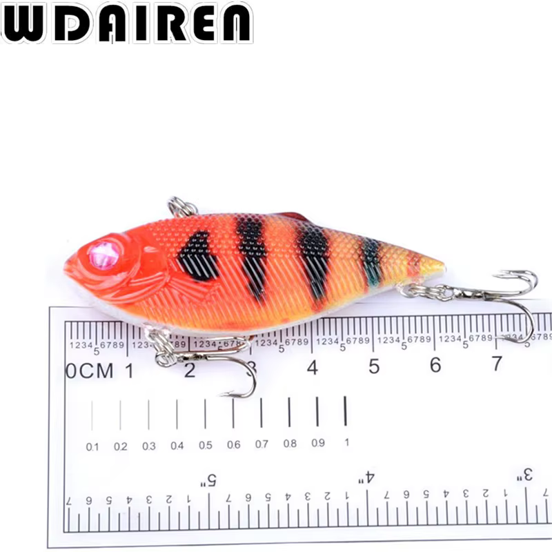 Kosadaka Crankbait Wobbler – Ojos 3D y anzuelos triples - imagen 5