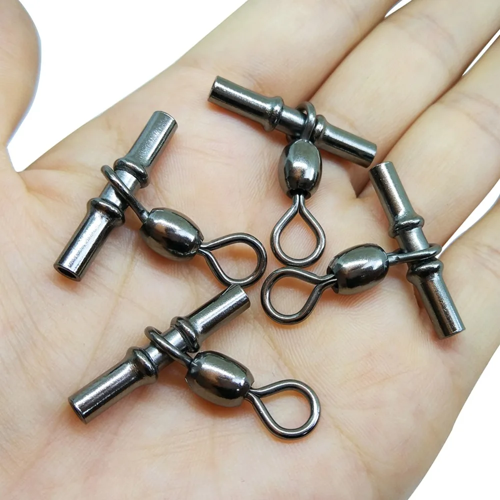 Grúa giratoria triple inox para pesca de carpa en salada y dulce - imagen 3
