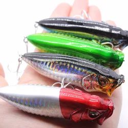 Popper flotante Minnow VMC 80mm 15g – Señuelo topwater para lubina