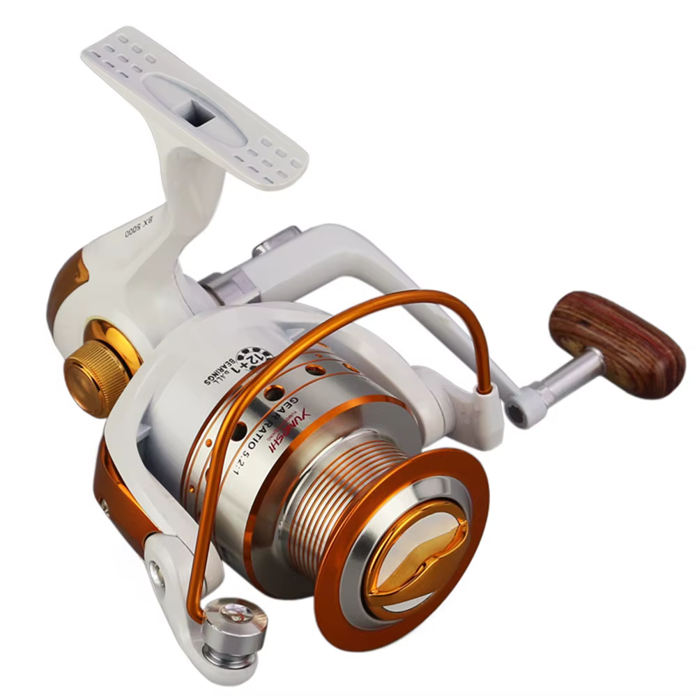 Carrete Rotativo Hercules 12+1 - Bobina Metálica para Carpa y Roca - imagen 2