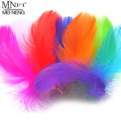Surtido plumas para atar moscas: cordero, pato y colores variados