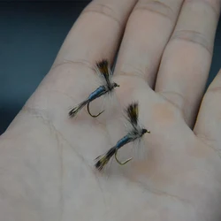 Moscas secas Mayfly Ephemera danica Wulff silueta realista CONTEMPLATOR