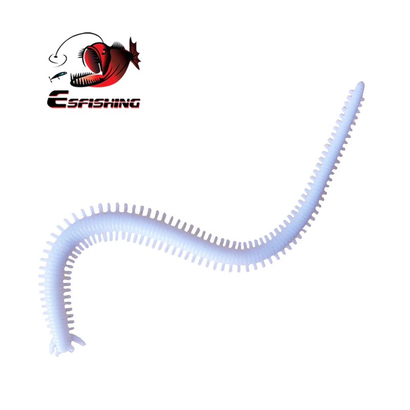 ESFISHING Scolopendra 150mm – Señuelo silicona realista para mar - imagen 2