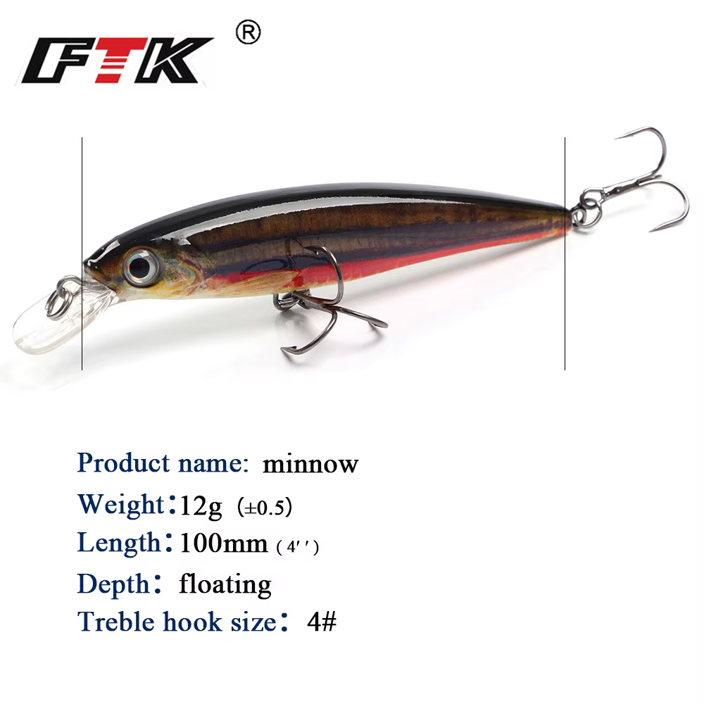 FTK Crankbait Ojos 3D para Pececillos - imagen 4