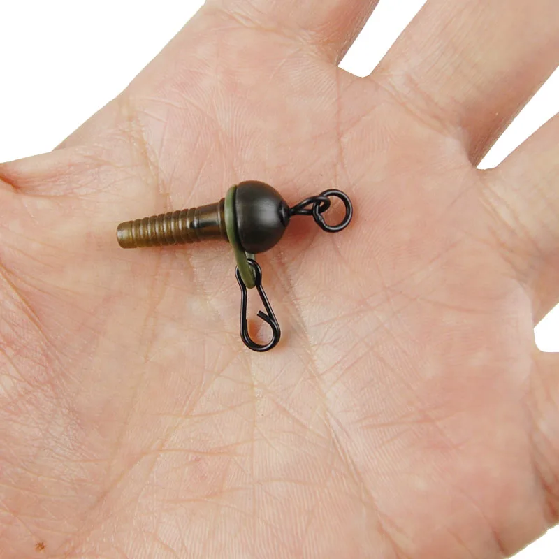 JSM Aparejos Pesca de Carpa Mangas Giratorios Anillos-Cambio Rápido - imagen 2