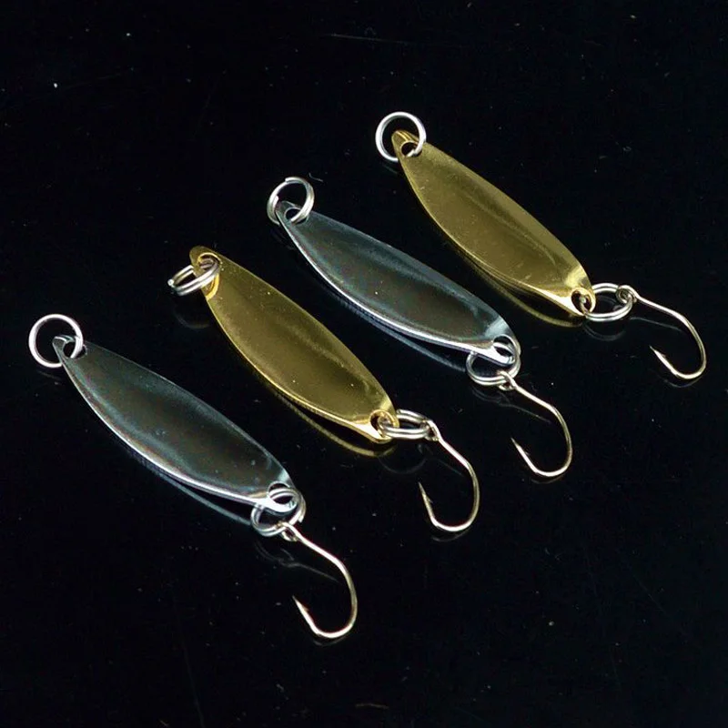 Salix Leaf Spoon – Cucharilla pesca chub anzuelo simple - imagen 2